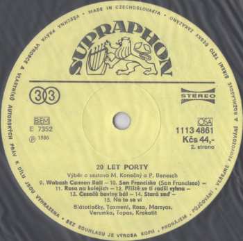 2LP Various: 20 Let Porty