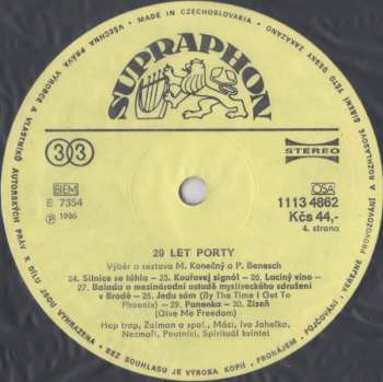 2LP Various: 20 Let Porty
