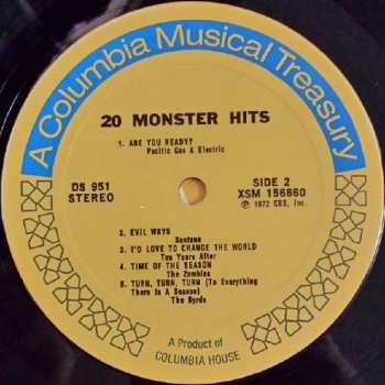2LP Various: 20 Monster Hits 437156