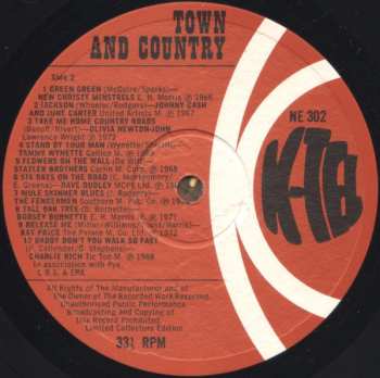 LP Various: 20 Town & Country Greats LTD