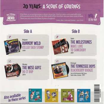 SP Various: 20 Years : A Score Of Gorings Vol. 1 LTD 87147