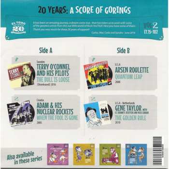 SP Various: 20 Years : A Score Of Gorings Vol. 2 LTD 81758