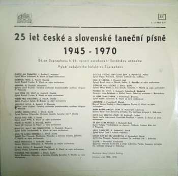 LP Various: 25 Let České A Slovenské Hudební A Literární Tvorby 1945 -1970 504059