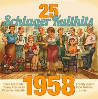 Album Various: 25 Schlager Kulthits: 1958