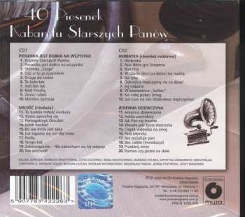2CD Various: 40 Piosenek Kabaretu Starszych Panów 47858