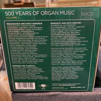 50CD Various: 500 Years Of Organ Music part 2 418685