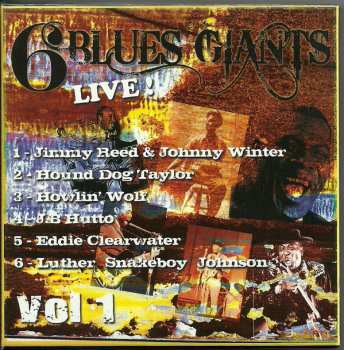 Album Various: 6 Blues Giants Live ! - Vol. 1