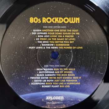 2LP Various: 80s Rock Down (The Ultimate Rock Anthems) 75019
