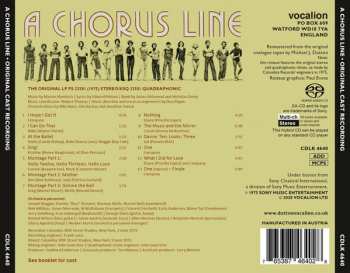 SACD Various: A Chorus Line - Original Cast Recording 112960