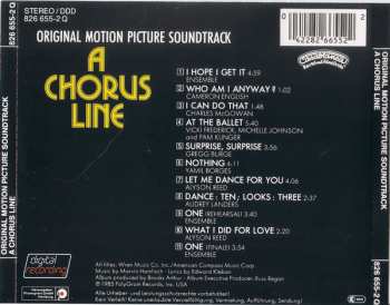 CD Various: A Chorus Line - Original Motion Picture Soundtrack