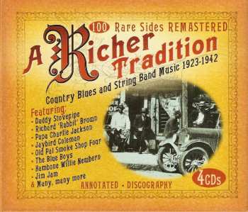 Album Various: A Richer Tradition (Country Blues And String Music 1923-1942)