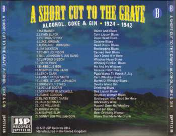4CD/Box Set Various: A Short Cut To The Grave (Gin, Justice, Jail & Judgement 1924-1942) 522221