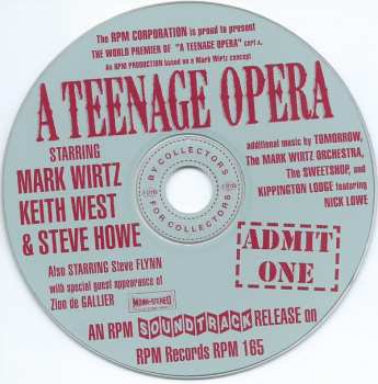 CD Various: A Teenage Opera 263322