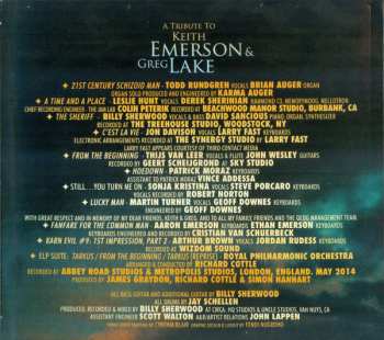 CD Various: A Tribute To Keith Emerson & Greg Lake 37284