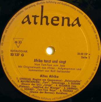 LP Various: Afrika Tanzt Und Singt - Vom Tam-Tam Zum Jazz 190965