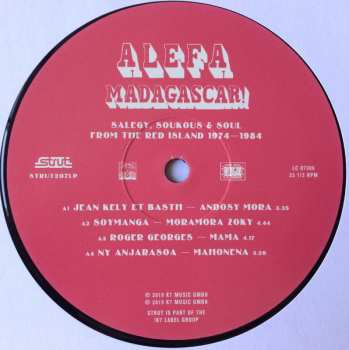 2LP Various: Alefa Madagascar ! Salegy, Soukous & Soul From The Red Island 1974-1984 426922