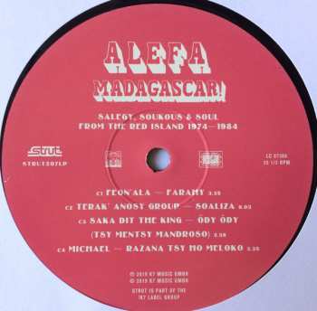 2LP Various: Alefa Madagascar ! Salegy, Soukous & Soul From The Red Island 1974-1984 426922