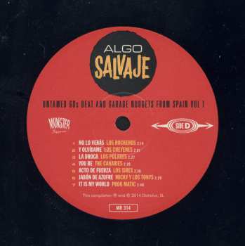 2LP Various: Algo Salvaje (Untamed 60s Beat And Garage Nuggets From Spain Vol 1) 189855