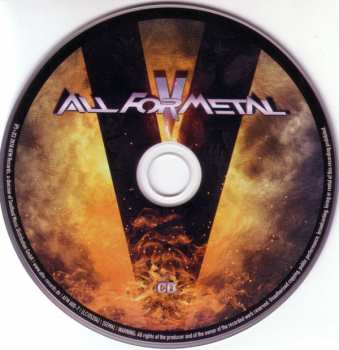 CD/DVD Various: All For Metal V 1613