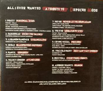 CD Various: All I Ever Wanted A Tribute To Depeche Mode 412951