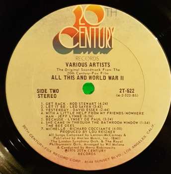 2LP/Box Set Various: All This And World War II