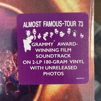 2LP Various: Almost Famous (Music From The Motion Picture) LTD 57108