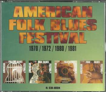 Album Various: American Folk Blues Festival 1970 / 1972 / 1980 / 1981