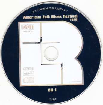 4CD Various: American Folk Blues Festival 1970 / 1972 / 1980 / 1981 503838