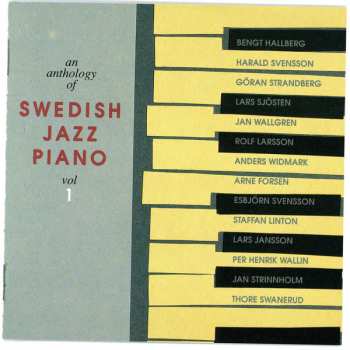 Album Various: An Antology Of Swedish Jazz Piano. Vol. 1