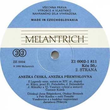 LP Various: Anežka Česká, Anežka Přemyslovna 300463