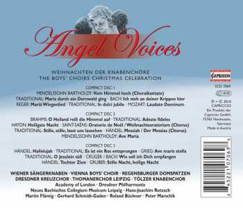 3CD Various: Angel Voices (Weihnachten Der Knabenchöre = The Boys' Choirs Christmas Celebration) 114541