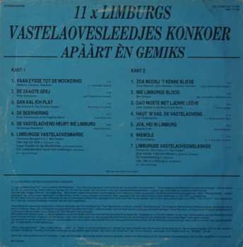 LP Various: Apààrt Èn Gemiks - 11 x Limburgs Vastelaovendleedjes Konkoer 475289