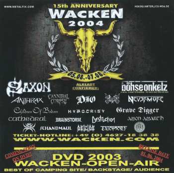 2CD Various: Armageddon Over Wacken - Live 2003