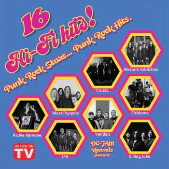 LP Various: 16 Hi-Fi hits! Punk Rock Stars… Punk Rock Hits. LTD | CLR 442601