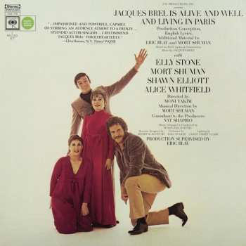 Album Various: Jacques Brel Is Alive And Well And Living In Paris