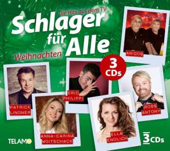 3CD Various: Schlager Für Alle: Weihnachten 491094