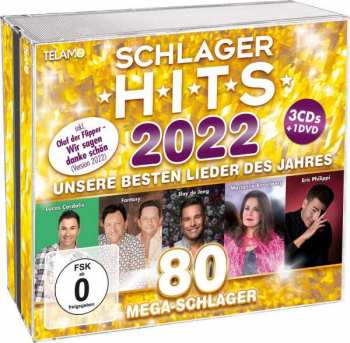 3CD/DVD Various: Schlager Hits 2022 (Unsere Besten Lieder Des Jahres) 442483