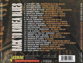 CD Various: Back To Korea Blues - Black America And The Korean War - Classic Blues Songs From: John Lee Hooker, Sunnyland Slim, Jimmy Rogers, Lightnin Hopkins, Bobby Bland And More 319435