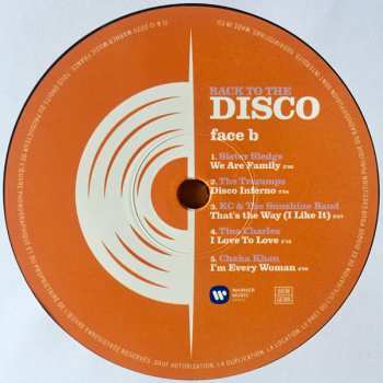 LP Various: Back To The Disco 313745