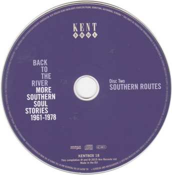 3CD/Box Set Various: Back To The River (More Southern Soul Stories 1961-1978) 448674