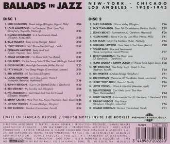 2CD Various: Ballads In Jazz (New-York - Chicago - Los Angeles 1930-1943) 408172