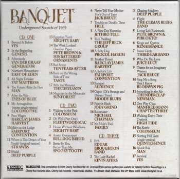 3CD/Box Set Various: Banquet Underground Sounds Of 1969 105013