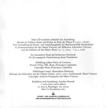 CD Various: Barock Im Vatikan (Musik Im Rom Der Päpste 1606-1644) 475561