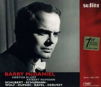 Various: Barry Mcdaniel - Sfb-aufnahmen Berlin 1963-1974