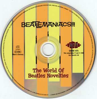 CD Various: Beatlemaniacs!!!: The World Of Beatles Novelty Records 447069
