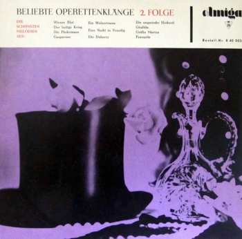 LP Various: Die Schönsten Melodien - Beliebte Operettenklänge 2. Folge 366372