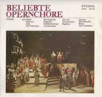 Various: Beliebte Opernchöre I. Folge