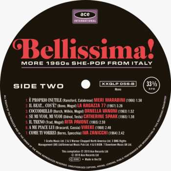 LP Various: Bellissima! More 1960s She-Pop From Italy LTD | CLR 128361