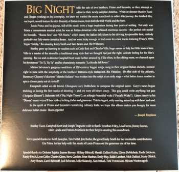 LP Various: Big Night (Original Motion Picture Soundtrack) CLR 442594