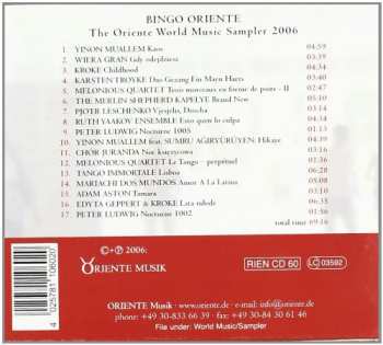 CD Various: Bingo Oriente - The Oriente World Music Sampler 2006 342895